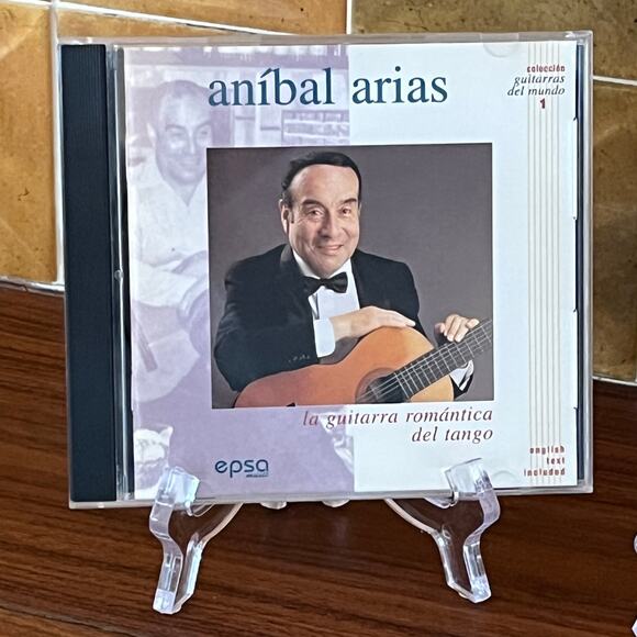 epsa music Other - Aníbal Arias La Guitarras Romántica Del Tango CD 1995 EPSA 17039